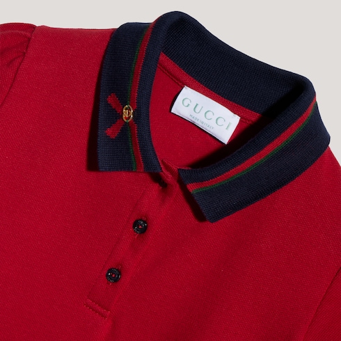 Abito polo bambino in cotone