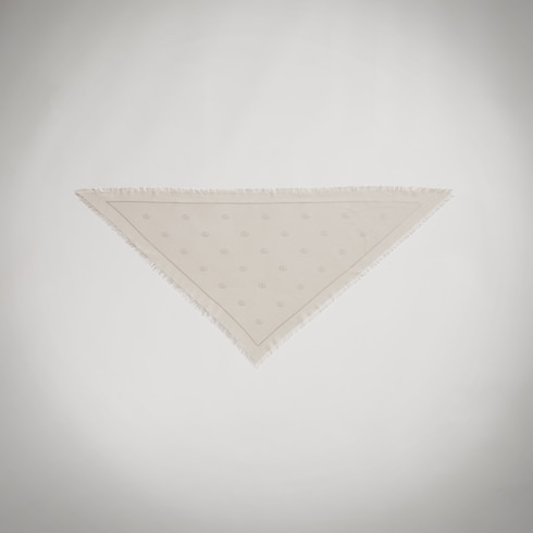 Double G silk wool shawl