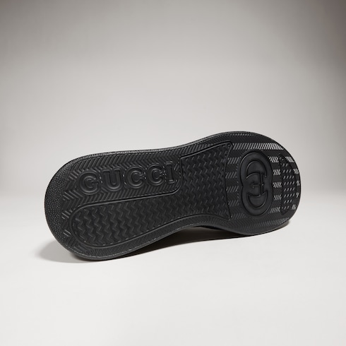 Zapatilla con suela gruesa y GG para hombre