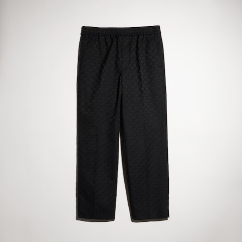 Pantalon en toile GG
