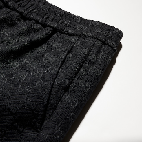 GG cotton blend canvas pant