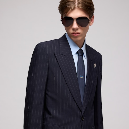 Cravatta in seta jacquard