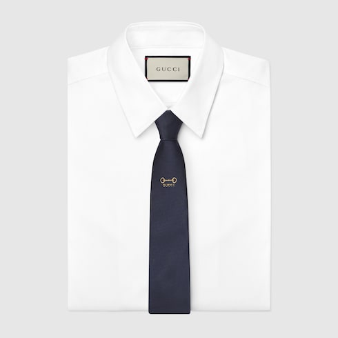 Silk jacquard tie