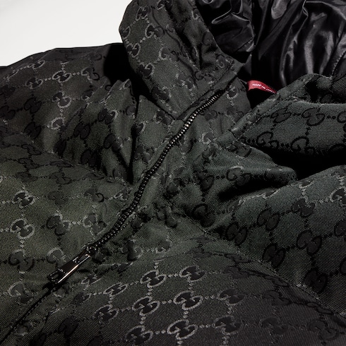 Doudoune en toile de nylon GG