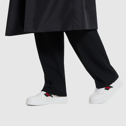 Sneaker uomo con suola oversize