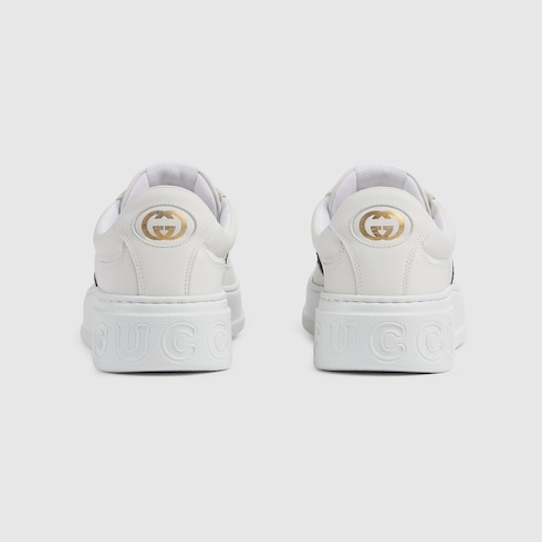 Sneaker uomo con suola oversize