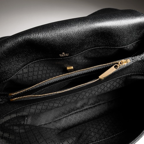 Large tote bag with lock