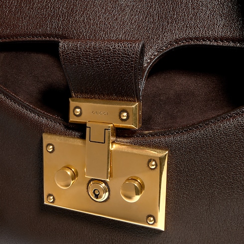 Large tote bag with lock