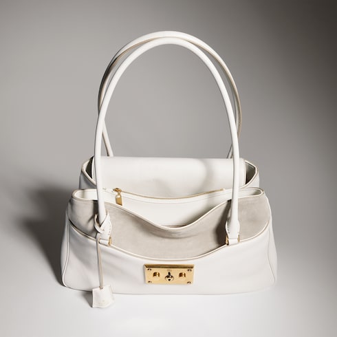 Large tote bag with lock