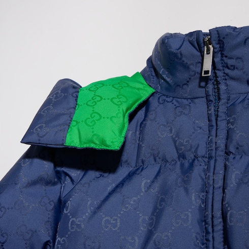 Children's GG nylon zip jacket