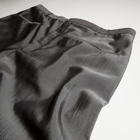 Pantalón de seda y lana merino