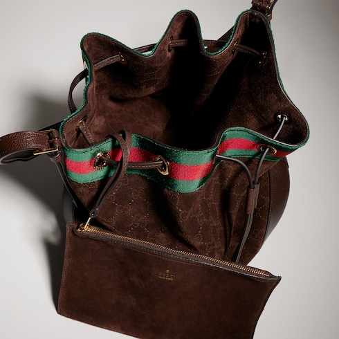 Bolso cubo grande Gucci Venice