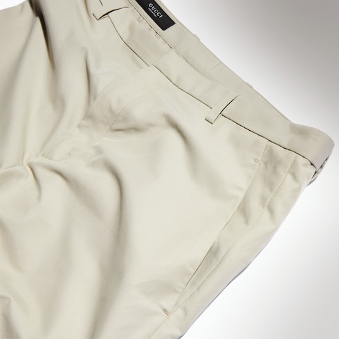 Pantalón de sarga de nylon de algodón ligero