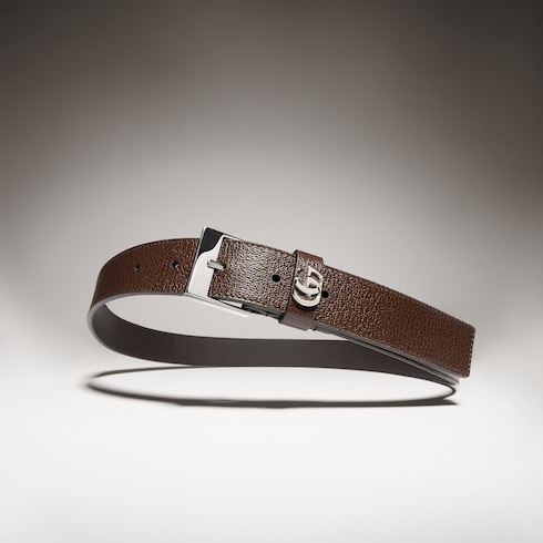 Belt with square buckle