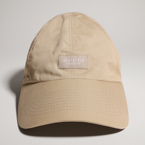 Cotton canvas baseball hat
