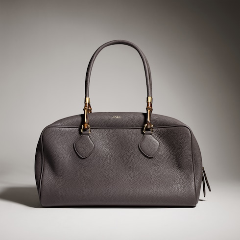 Große Boston Bag mit Bamboo