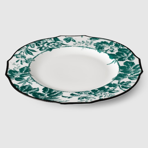 Assiette plate motif Herbarium, 2 pièces