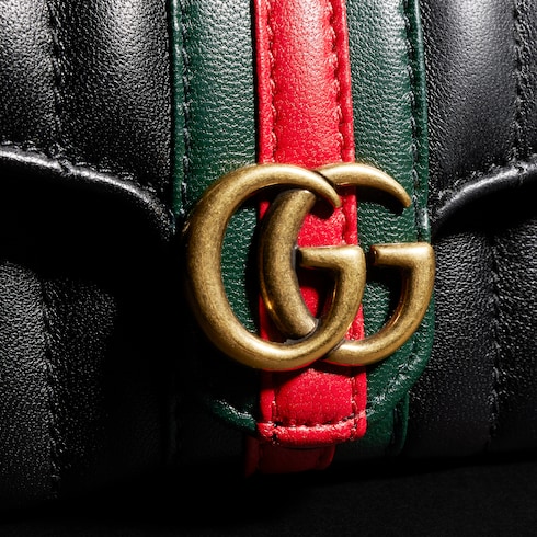 GG Marmont bi-fold card case