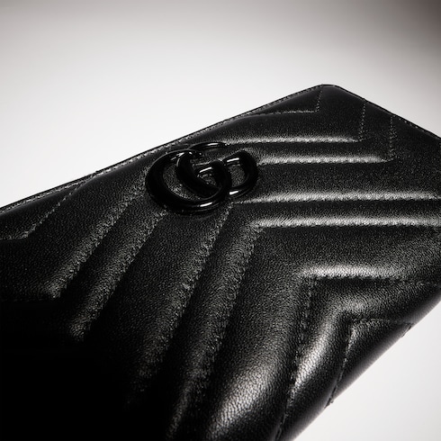 GG Marmont Brieftasche mit Rundumreißverschluss
