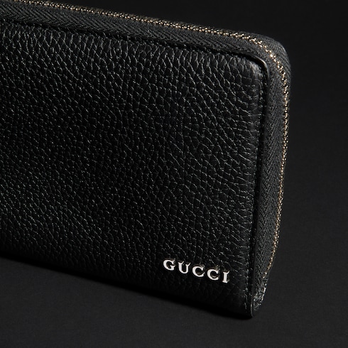 GUCCI ロゴ ジップアラウンドウォレット