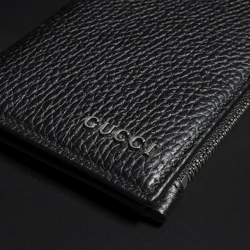Coin wallet with Gucci logo