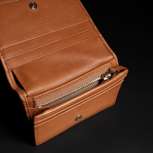 Cartera GG Emblem tamaño pequeño
