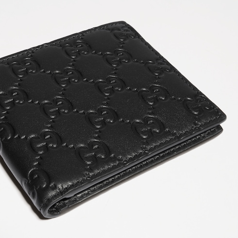 Cartera GG Emblem con dos pliegues