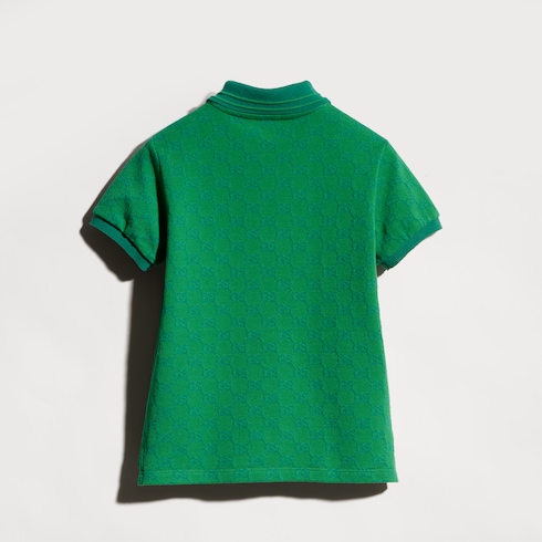 Children's GG cotton polo shirt