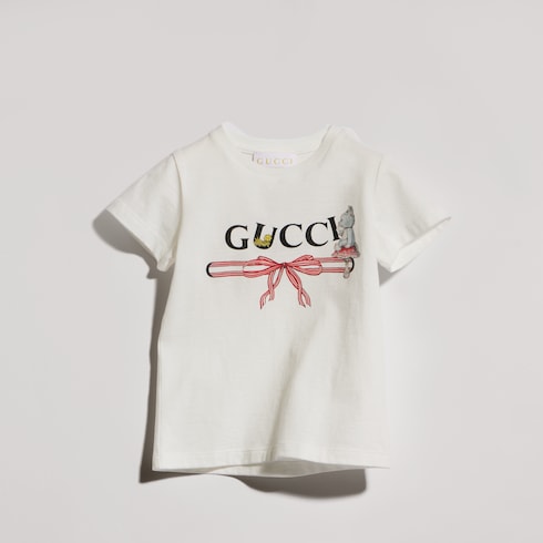 Baby cotton T-shirt with print