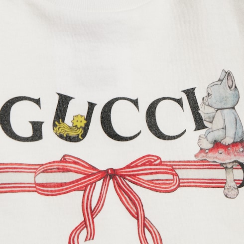 Camiseta de algodón con estampado para bebé