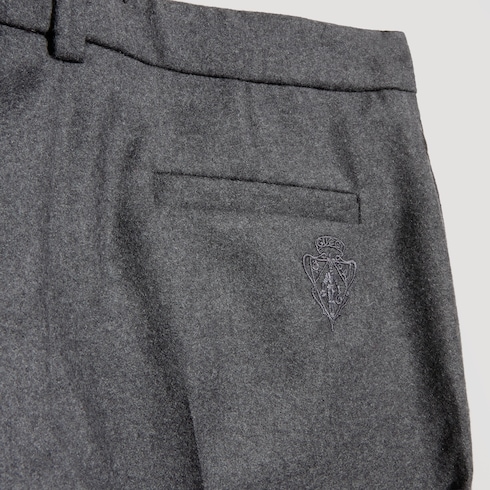 Pantalón infantil de lana y franela