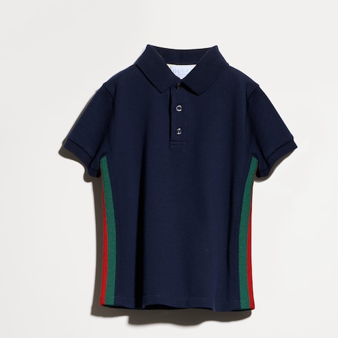 Polo infantil de algodón