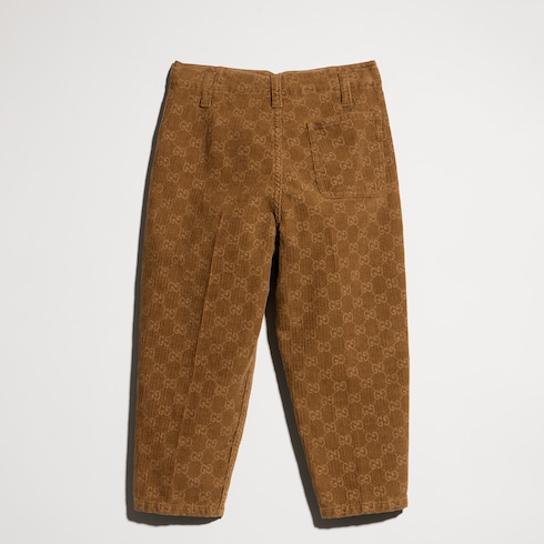 Pantalon pour enfant en velours côtelé