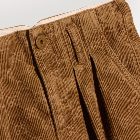 Pantalon pour enfant en velours côtelé