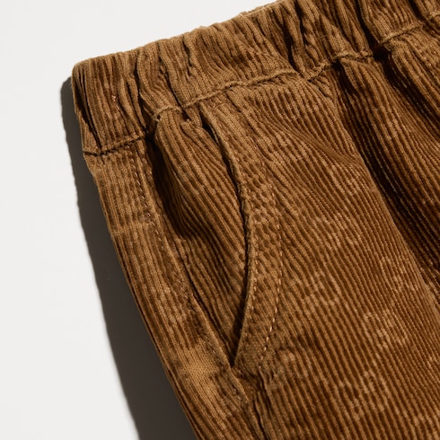 Pantalone neonato in velluto a coste