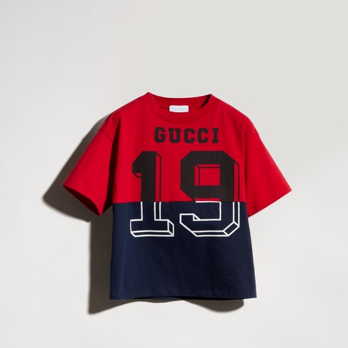 Children's cotton T-shirt with print