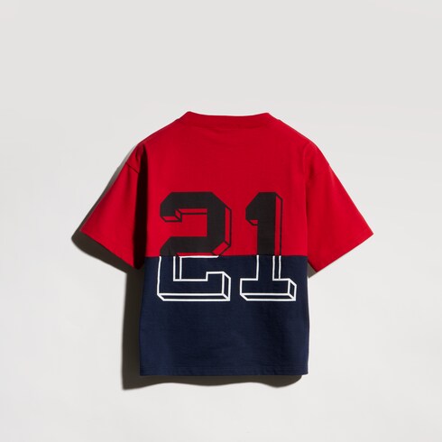 Children's cotton T-shirt with print