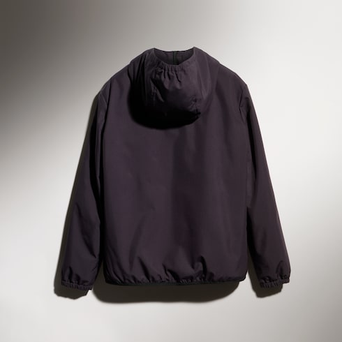 Chaqueta infantil de nylon con cremallera y Web