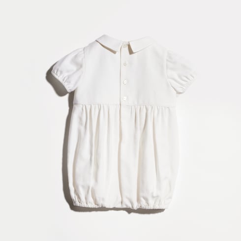 Baby-Einteiler aus Baumwolle und Wolle