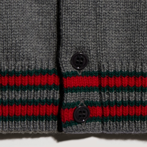 Cardigan neonato in lana