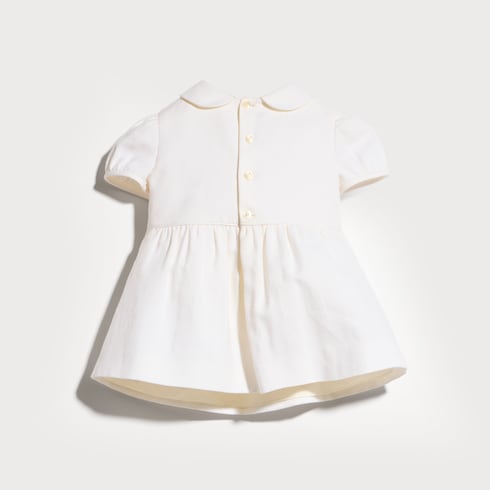 Robe pour bébé en coton et laine