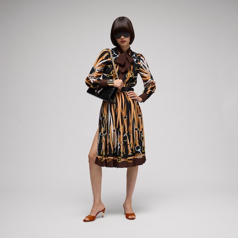 Mules avec motif 'Bamboo' pour femme