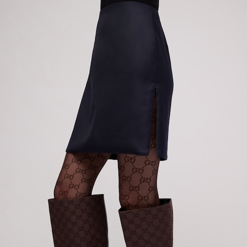 Minigonna in lana leggera