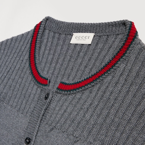 Children's wool cardigan