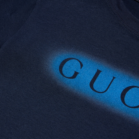 Camiseta infantil de algodón con estampado