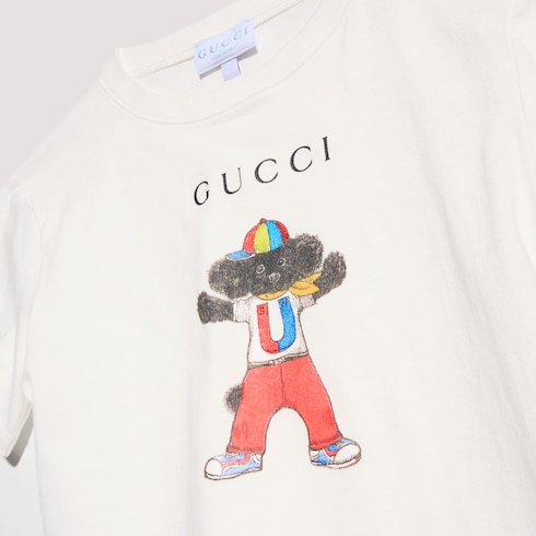 Kinder-T-Shirt aus Baumwolle mit Print