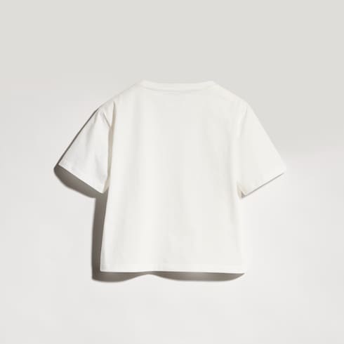 T-shirt bambino in cotone con stampa
