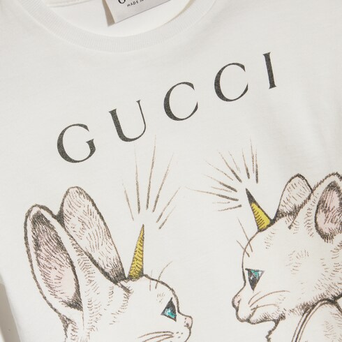 Baby cotton T-shirt with print