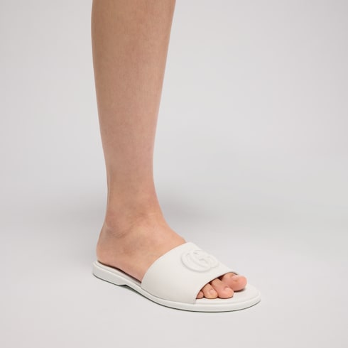 Mules à glissière Double G pour femme