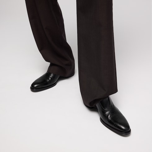 Chaussures à boucle pour homme